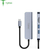 Hub USB C T phox TPH2041, 5 në 1, HDMI 4K, USB 3.0, gri