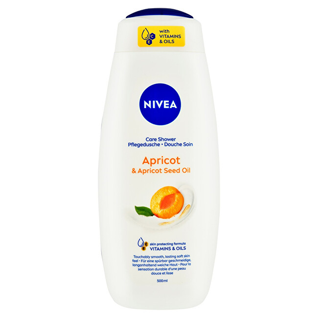 Xhel dushi Nivea Apricot, 500 ml