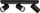 Spot tavani Netlighting Laconi, 3 drita, GU10, i zi