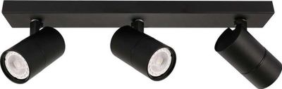Spot tavani Netlighting Laconi, 3 drita, GU10, i zi