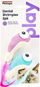 Lodër për mace Petstages Shrimp Dental, set 2 copë, shumëngjyrëshe