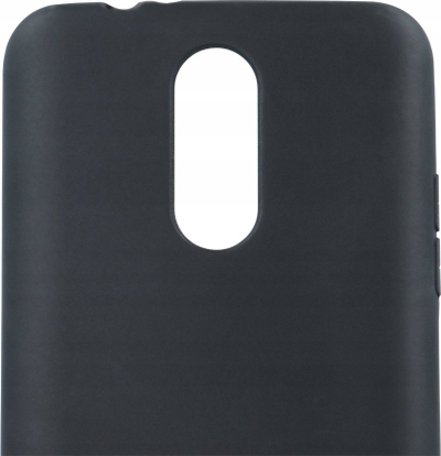 Mbulesë telefoni TPU për Motorola Moto G84, fleksibël, e zezë