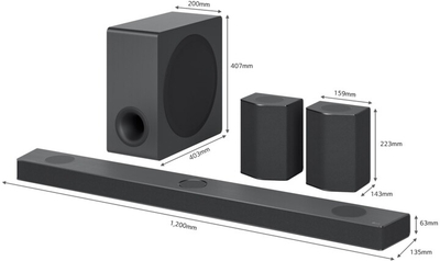 Soundbar LG S95Q 9.1.5, i zi