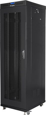Kабинет за мрежа Lanberg FF01-6842-23BL, 19", 42U, црн