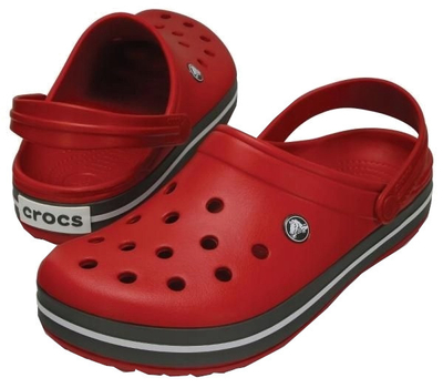 Papuçe për meshkuj Crocs mCC0496, të kuqe