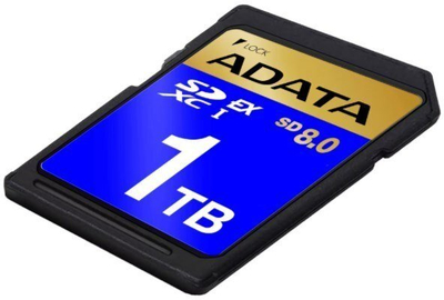 Karta e memories ADATA 1TB SDXC SD8.0 Express, V30, e zezë
