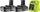 Trimmer bari pa kabllo RYOBI RLT183222S, 18V Li Ion, koka EasyEdge, jeshile