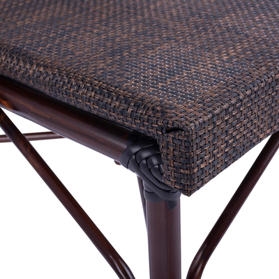Karrige bambu-look HM5718 54×62×89 cm, kaftë