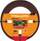 Zorrë uji Fiskars Solid, 19 mm 3/4", 25 m, portokalli