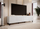 Komodë TV Cama Meble Bari, MDF, 200x42x52 cm, e bardhë