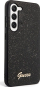 Kllëf telefoni Guess Galaxy S23 Fixed Glitter, TPU, me shkëlqim, i zi
