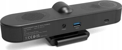 Kamerë për video-konferenca Port Designs 902005, 4K Ultra HD, 8.29MP, e zezë