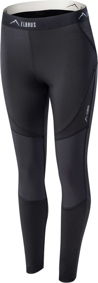 Legginsa për goca Elbrus Alisos, me microfleece, madhësia XL, të zeza