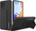 Futrollë Wozinsky Kickstand Case për Xiaomi Poco X4 Pro 5G, silikoni fleksibël, me bazë mbajtëse, e zezë