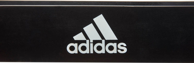 Shirit elastik adidas ADTB-10607BK, 4.45 cm, rezistencë e mesme, i zi