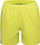 Shorce sportive çunash IQ Milo JRB 92800597502, material poliester elastan, me rrip elastik, ngjyrë e verdhë neon