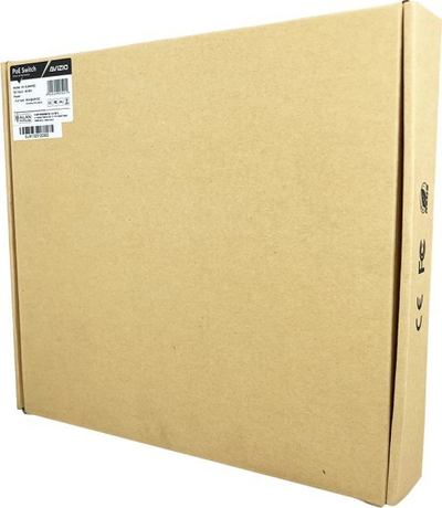 Swich i pamenaxhuar AVIZIO, 10 porta RJ45, 8 porta PoE+ 100 Mb/s, gri