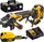 Brusilë këndi pa kabull DeWalt XR, 18V, disk 125mm, e verdhë e zezë