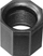 Menteshë lidhëse për tub Sera Coupling Nut, për filtra 130 dhe 130 UV, plastike, e zezë