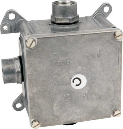 Kuti metalike elektrike Kopos P16 7116 C, 96x96x64mm, IP54, gri