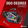 Go kart elektrik Razor Crazy Cart Shift Lightshow, bateri litium, deri 8 mph, rrota me drita, për moshën 6+