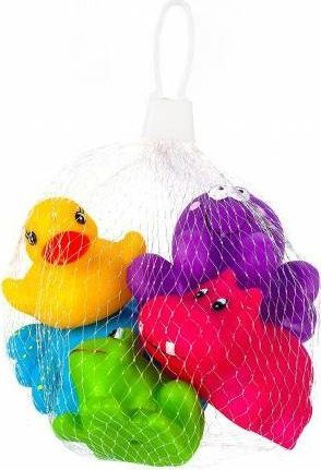 Lodra banjoje Akuku Colorful Animals, set 5 copë, shumëngjyrëshe