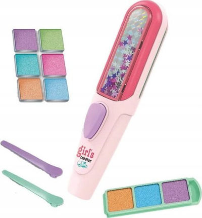 Сет за фризер за деца Bigtoys BZP7839, аксесоари за стилизирање коса, шарен