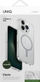 Kuti mbrojtëse Uniq Clario MagClick për iPhone 16 Pro 6.3", përputhet me MagSafe, transparente