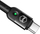Kabllo USB Type C Mcdodo, 1.8 m, 2A, me dritë LED, e zezë
