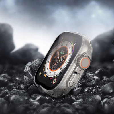 Mbrojtëse ekrani X-One Dropguard për Apple Watch Ultra 49mm, me xham tê integrum, transparente