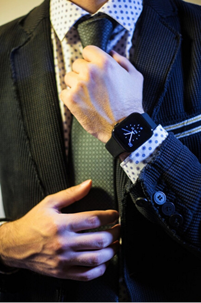 Orë e mençur Cel-Tec GrandWatch E1 + rrip rezervë të bardhë