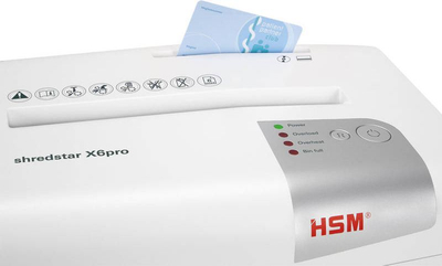 HSM shredstar X6pro Уништувач на хартија, 2 x 15 mm