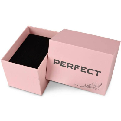 Kuti dhurate për orë Perfect Pink, sfungjer i zi, rozë pastel