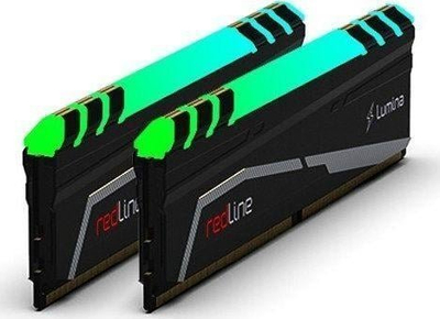 Десктоп RAM меморија Mushkin Redline Lumina RGB 32GB DDR5, 6400MHz, CL32, црна