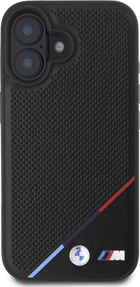 Kapak BMW M BMHMP16S23PUPDK për iPhone 16 6.1", MagSafe, i zi