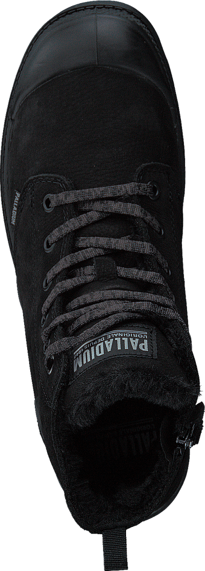 Çizme goca Palladium Pampa Hi, nubuk, me lesh nga brenda, bezhë