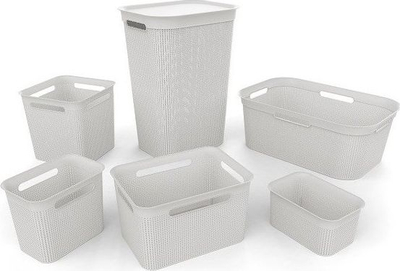 Kosh organizimi Rotho, 16 L, plastikë, i bardhë