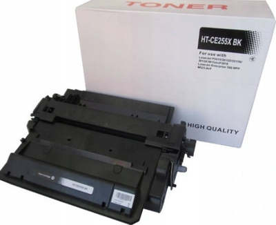 Toner printeri GMP CE255X, për në HP, me bojë të zezë