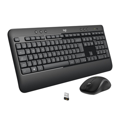 Set tastierë dhe mi Logitech MK540 Advanced, wireless, carbon