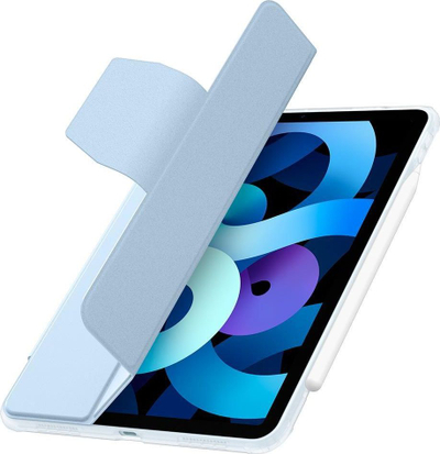 Këllëf tableti Spigen Ultra Hybrid Pro për Apple iPad Air 4, blu e çelët