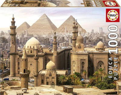 Puzzle Educa Cairo Egypt, 1000 copa, 68 x 48 cm, shumëngjyrësh