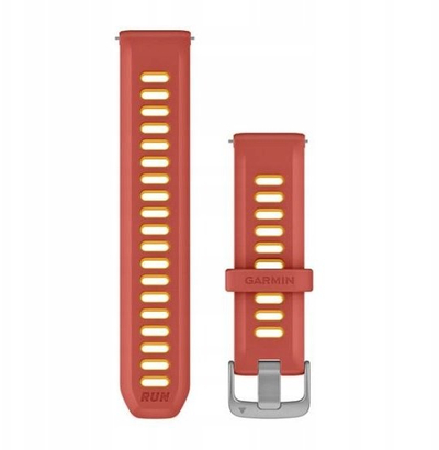 Rrip ore Garmin Quick Release 20mm, silikon, i kuq Mango