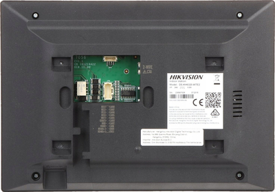 Monitor video dere Hikvision DS-KH6320Y-WTE2, ekran 7", Wi-Fi, i zi argjend