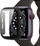 Mbrojtëse ekrani Tech-Protect Defense360 për Apple Watch 4/5/6/SE 44mm, xham i fortë, e zezë