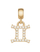 Pendant për varëse/ byzylykë Daniel Wellington Gemini Crystal Zodiac DW00400758, i artë
