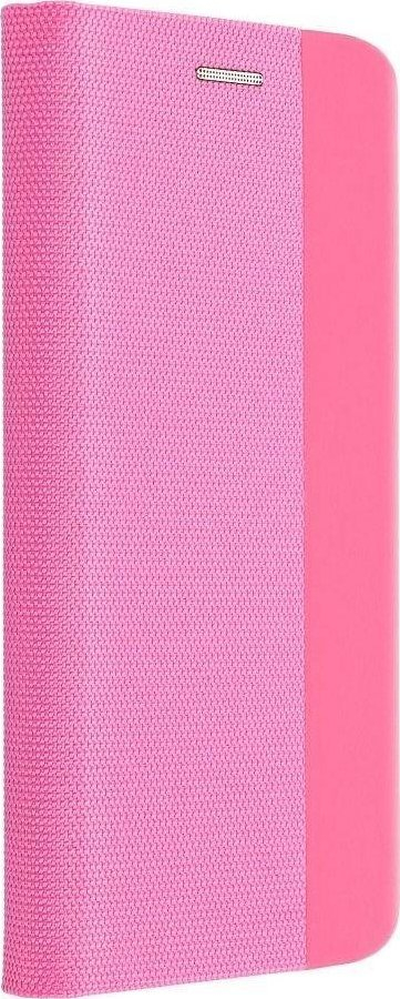Këllëf libri Case Sensitive për Xiaomi Redmi Note 12S, me magnet, me qëndrim, rozë