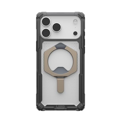 Kapak UAG Plasma XTE MagSafe për iPhone 17 Pro Max, me këmbëz, gri Titanium