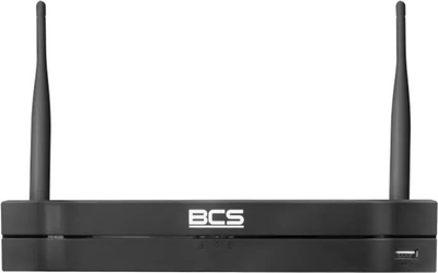 Regjistrues NVR BCS BCS-L-NVR0801-4KE-W, 8 kanale, WiFi, i zi