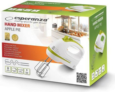 Mikser dore Esperanza EKM011, 400 W, i bardhë