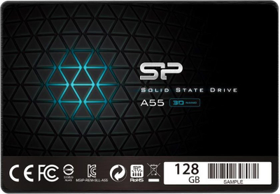 Disk SSD Silicon Power A55 2.5", 128 GB, SATA III 